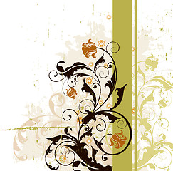 Image showing floral background