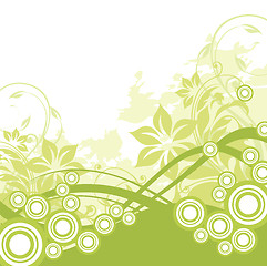 Image showing floral background