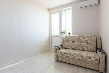 Image showing Fragment of bedroom interior, apartment for sale