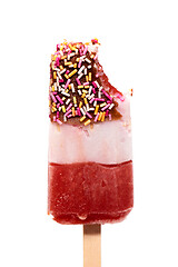 Image showing Ice cream on stick