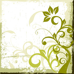 Image showing floral background