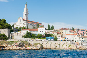 Image showing ROVINJ, CROATIA - JULY 17, 2018: Boat trip Rovinj