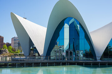 Image showing VALENCIA, SPAIN - MAY 4, 2014: L Oceanografic in Valencia