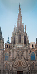 Image showing BARCELONA, SPAIN - JUNE 2, 2013: Barcelona Cathedral