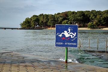 Image showing Descent into the sea