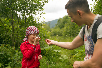 Image showing Father and son