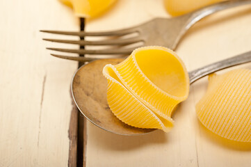 Image showing Italian snail lumaconi pasta 