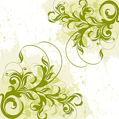 Image showing floral background