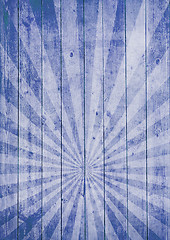 Image showing blue gothic stripe