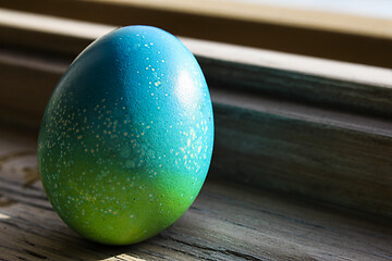 Image showing Vivid colored eggs