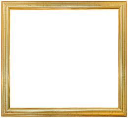 Image showing Golden Frame Cutout