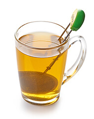 Image showing fresh green tea