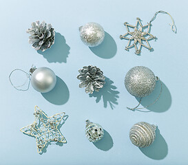 Image showing various christmas decorations