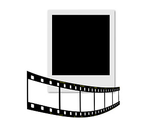 Image showing Polaroid and filmstrip