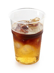 Image showing iced layered coffee drink