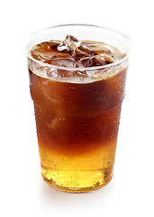 Image showing iced layered coffee drink