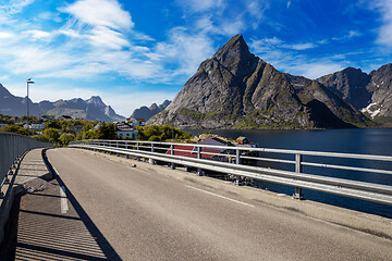 Image showing Lofoten archipelago panorama