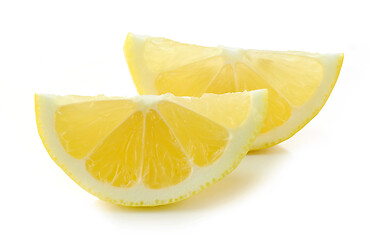 Image showing fresh lemon slices