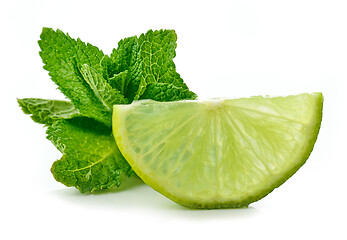 Image showing lime and mint