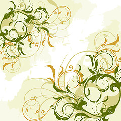 Image showing floral background