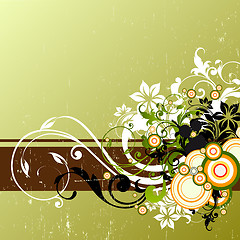 Image showing floral background