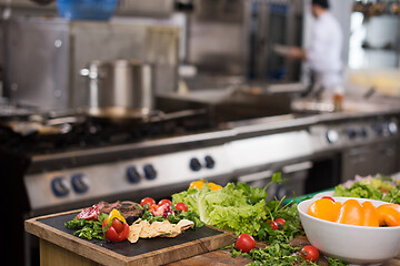 Image showing delicious assortment of farm fresh vegetables