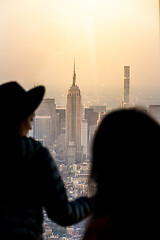 Image showing Manhattan New York with Empire State Building