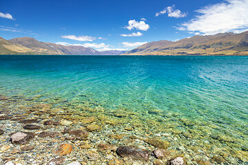 Image showing lake Wanaka; New Zealand south island