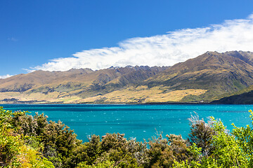 Image showing lake Wanaka; New Zealand south island