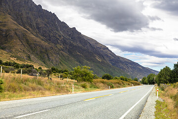 Image showing lake Wakatipu, New Zealand south island