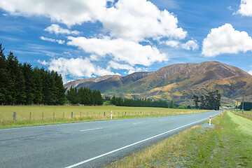 Image showing Landscape scenery in south New Zealand