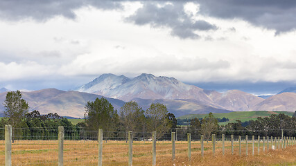 Image showing Landscape scenery in south New Zealand