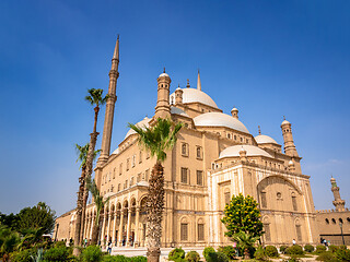 Image showing The Mosque of Muhammad Ali in Cairo Egypt at daytime