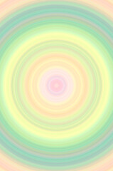 Image showing Abstract shining circle background with rainbow print