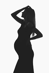 Image showing Beautiful pregnant woman