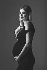 Image showing Beautiful pregnant woman