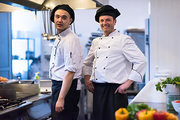 Image showing Portrait of two chefs