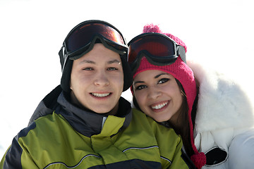 Image showing Young happy couple