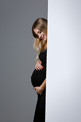 Image showing Beautiful pregnant woman