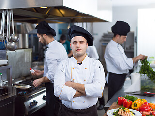 Image showing Portrait of young chef