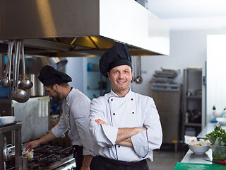 Image showing Portrait of young chef