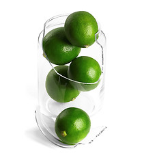 Image showing broken jar and lime 