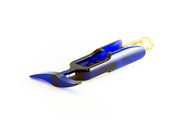 Image showing Blue Corkscrew