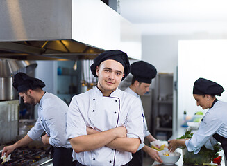 Image showing Portrait of young chef