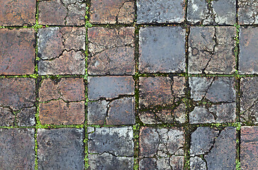 Image showing Old stone pavement in Hue, Vietnam