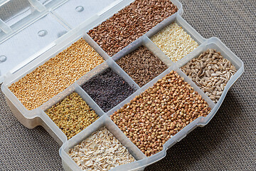 Image showing Seeds Grains Variety