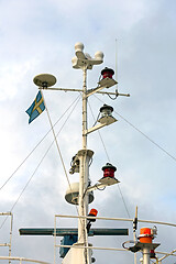 Image showing Radar Mast Ship