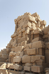 Image showing Ancient ruins of Karnak Temple in Luxor, Egypt