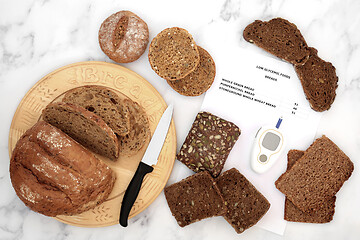 Image showing Low GI Healthy Bread for Diabetics