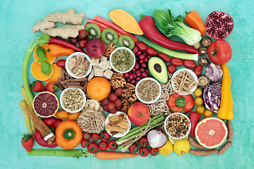 Image showing Superfood Food for a Healthy Diet